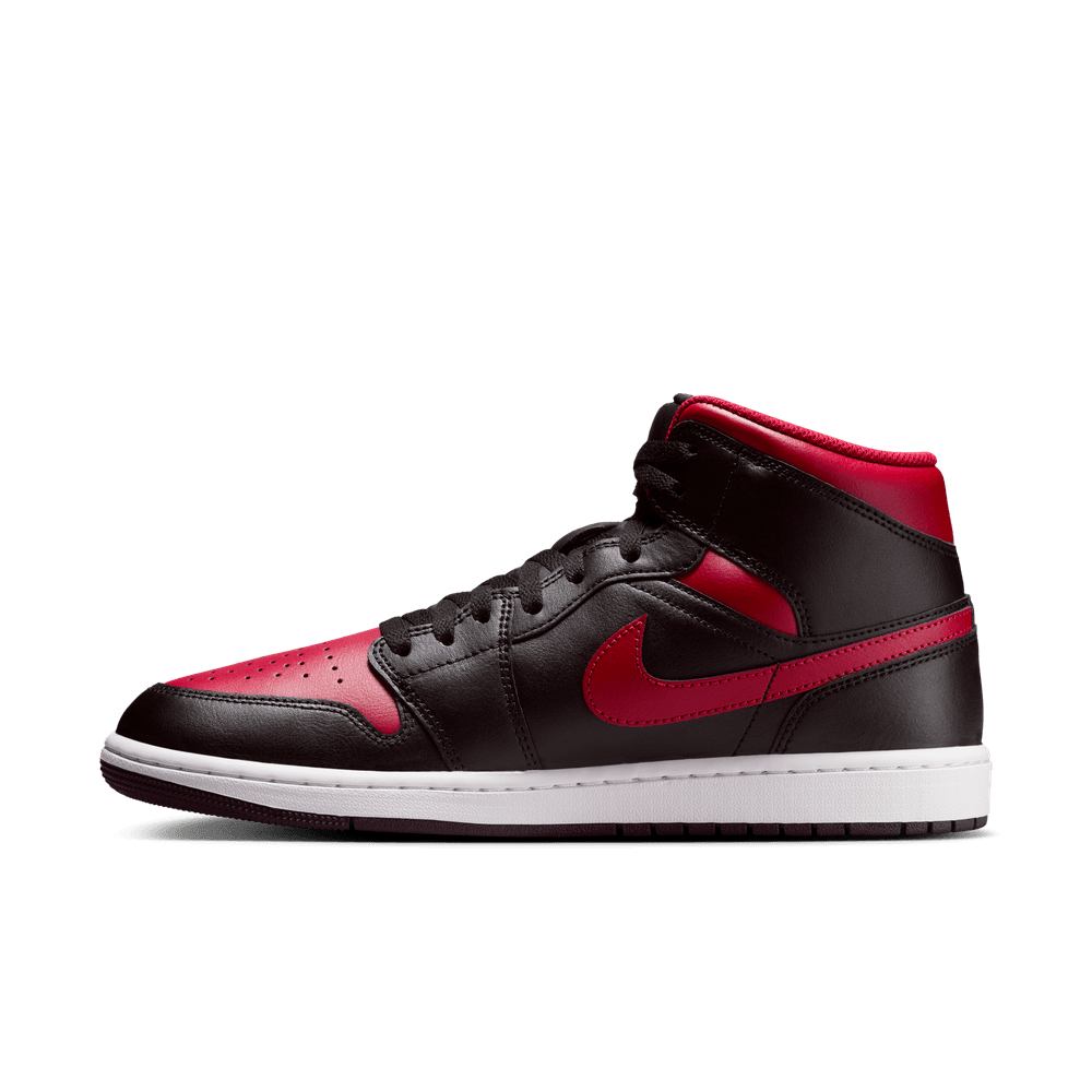 Air Jordan 1 Mid 'Bred' – TĀKOUT NY Air Jordan 1 Mid 'Bred' – TĀKOUT NY