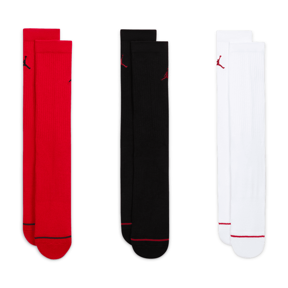 Jordan Everyday Crew Socks (3 pairs) 'Multi Color'