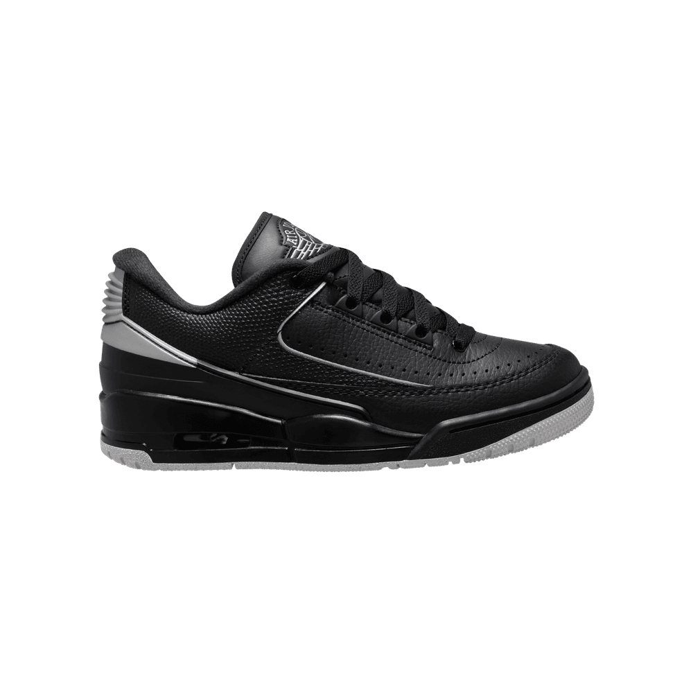 Air Jordan 2/3 GS 'Black Metallic Silver'