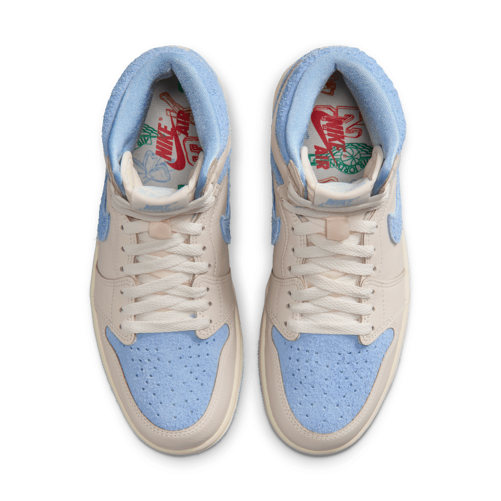 W Air Jordan 1 Retro High OG 'Pale Ivory Pyschic Blue'