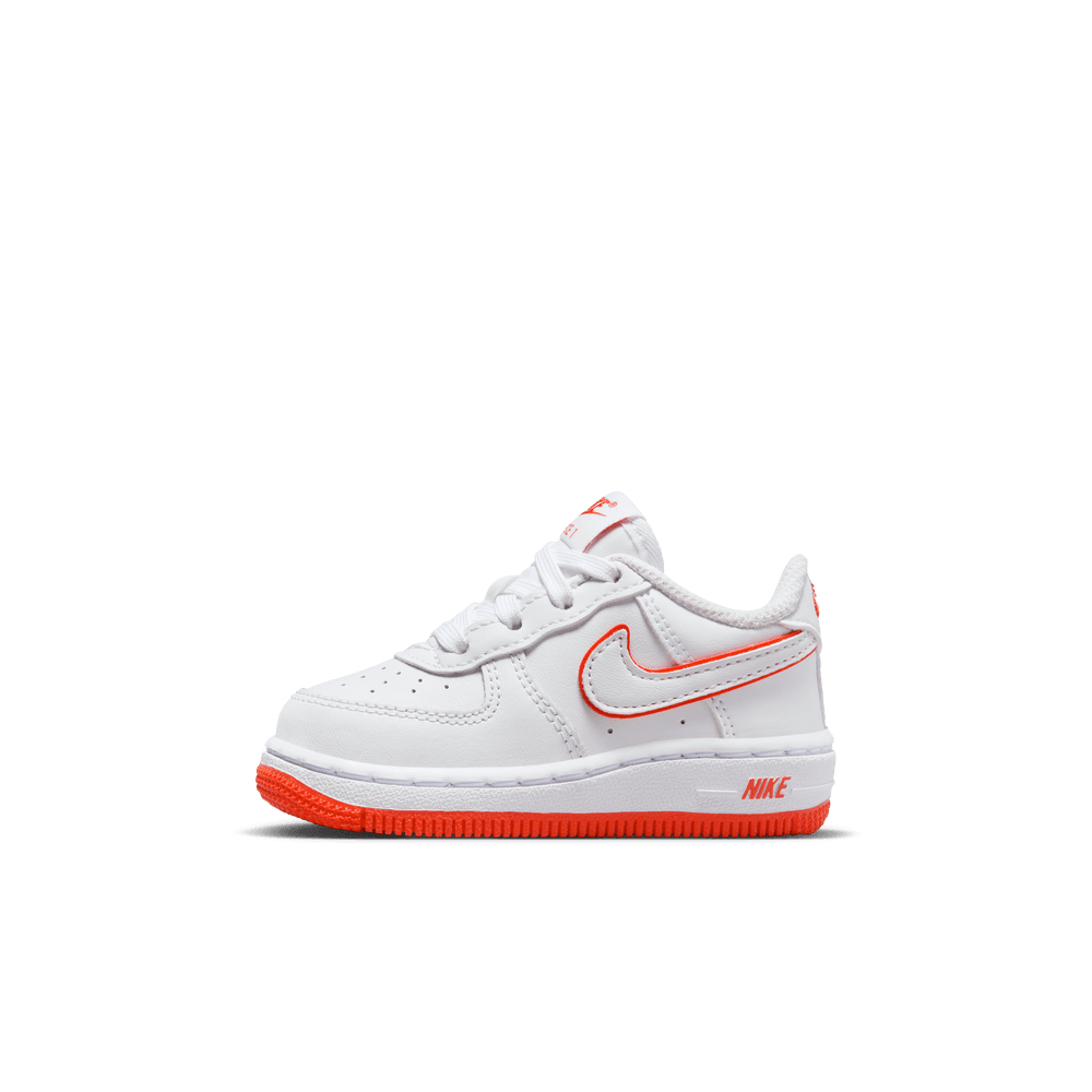 Force 1 Low Toddler 'White Red'