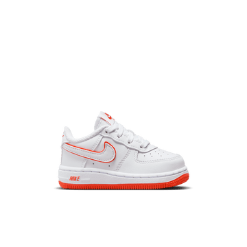 Force 1 Low Toddler 'White Red'