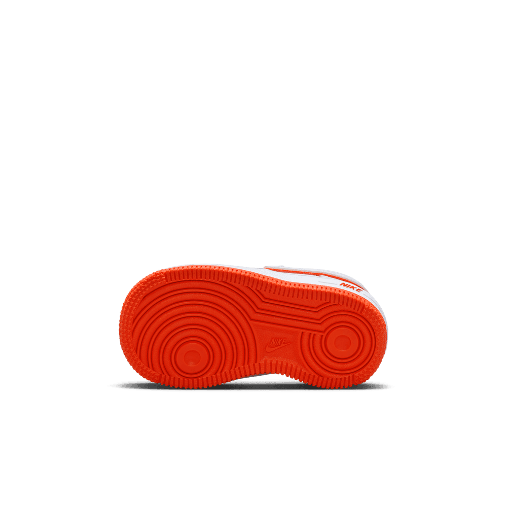 Force 1 Low Toddler 'White Red'