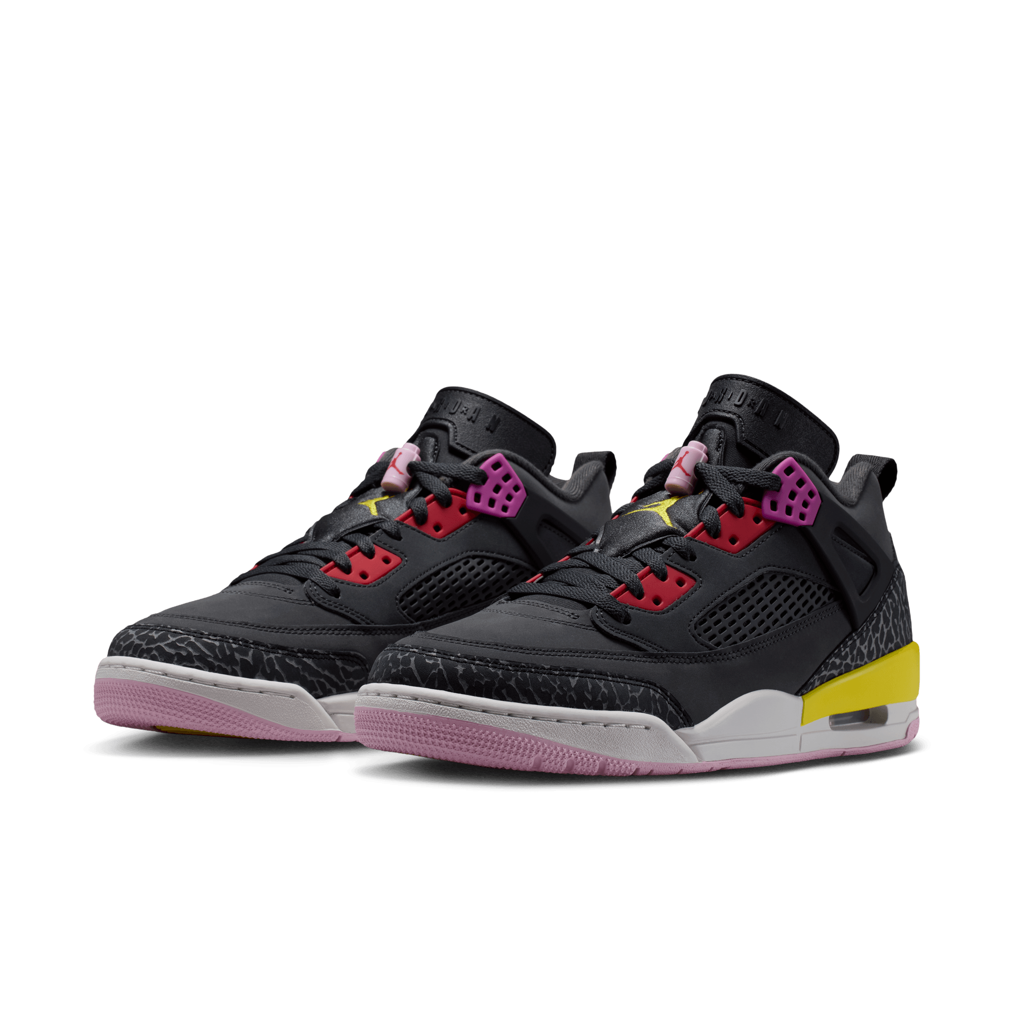 Jordan Spizike Low 'Anthracite University Red'