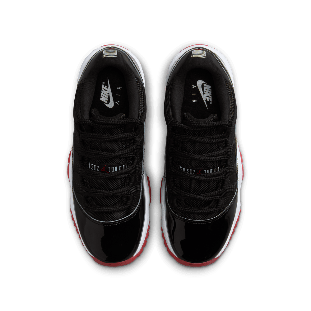 Air Jordan 11 Retro Low GS 'Bred' – TĀKOUT NY Air Jordan 11 Retro Low GS 'Bred' – TĀKOUT NY