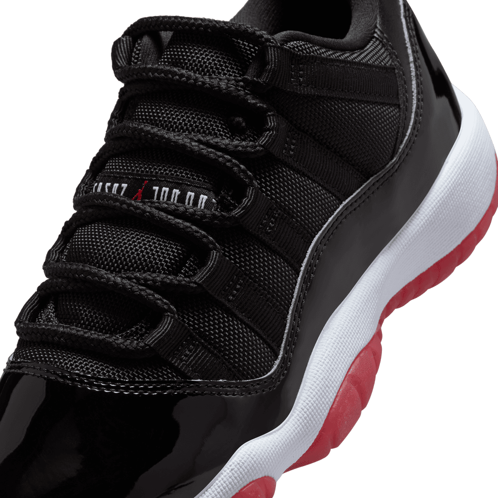 Air Jordan 11 Retro Low GS 'Bred' – TĀKOUT NY Air Jordan 11 Retro Low GS 'Bred' – TĀKOUT NY