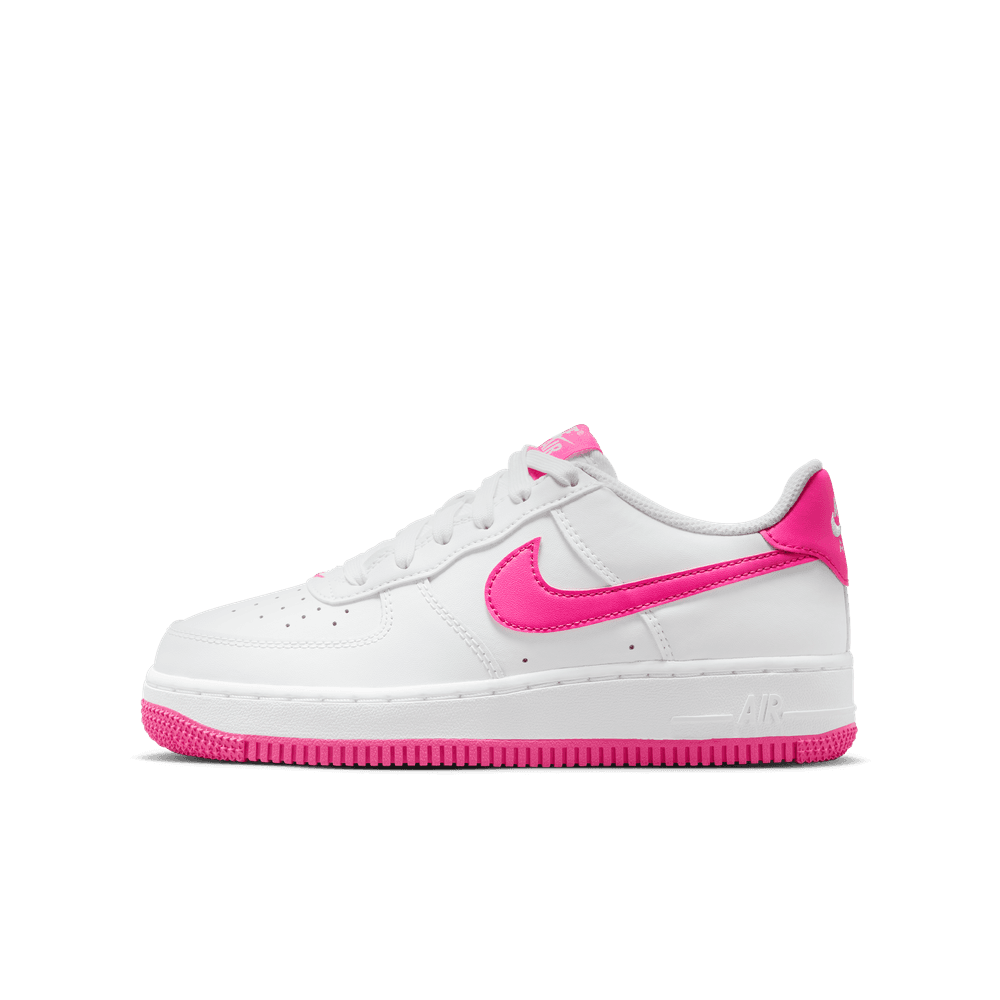 Air Force 1 GS 'White Laser Fuchsia'