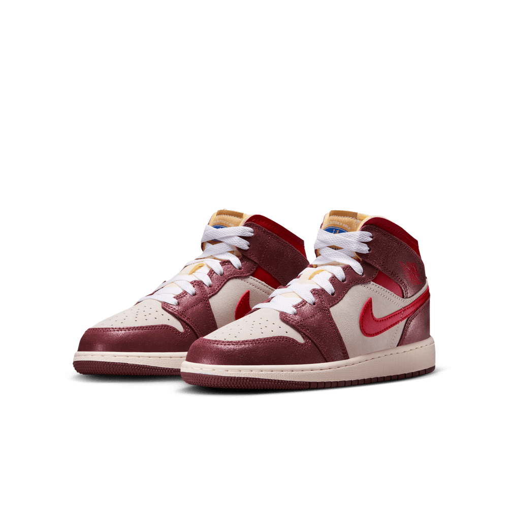 Air Jordan 1 Mid GS 'Bread, Butter & Sole'