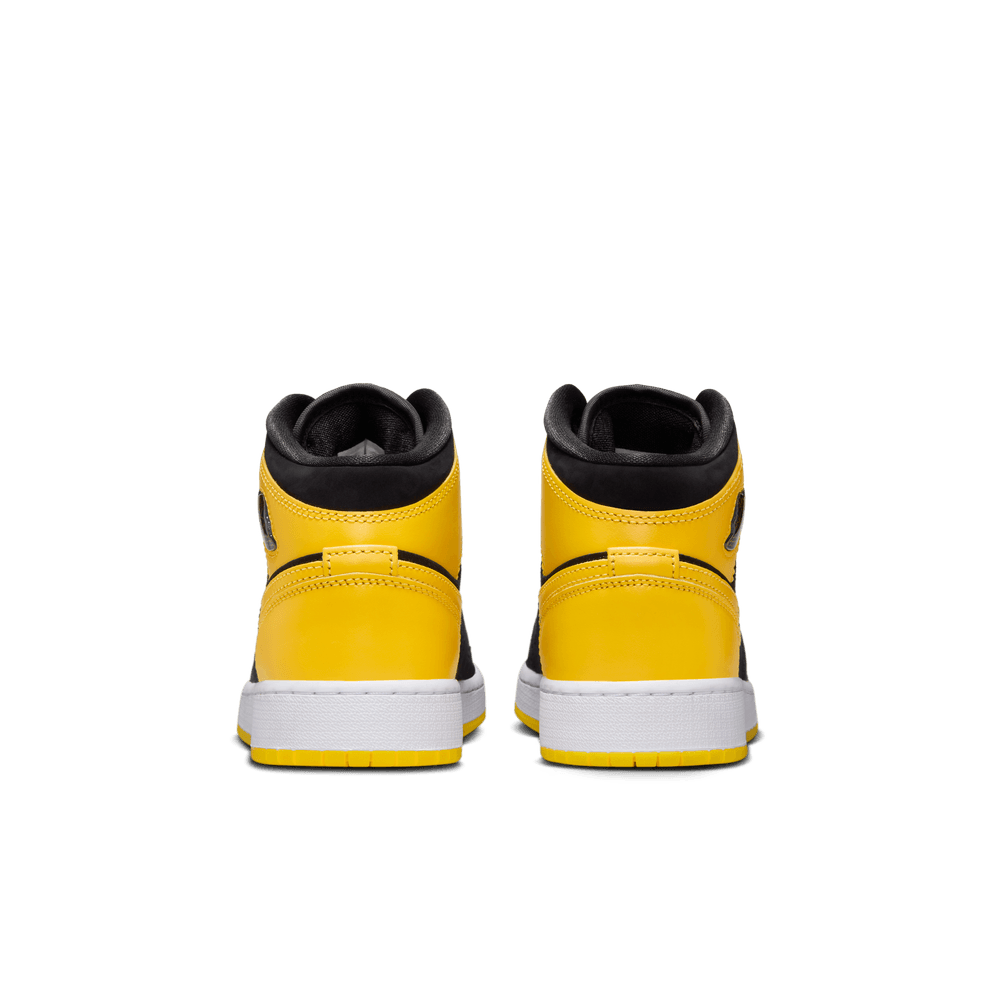 Air Jordan 1 Mid GS 'Black Varsity Maize'