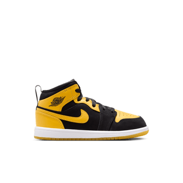 Jordan 1 Mid PS 'Black Varsity Maize'