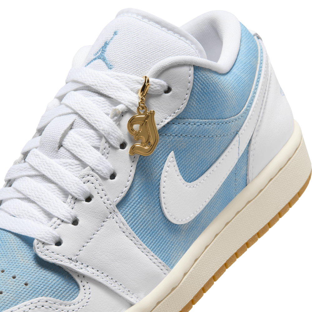 ◆airjordan1 low 85 メタリックブルー28.0cm 藤原ヒロシ◆ Air Jordan 1 Low SE WMNS 'Worn Blue' | Sneakerjagers