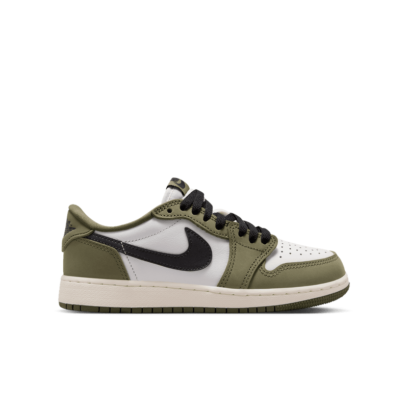 Air Jordan 1 Retro Low GS 'Medium Olive'