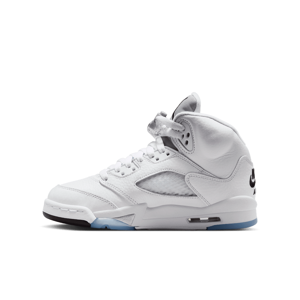 Air Jordan 5 Retro GS 'White Metallic'
