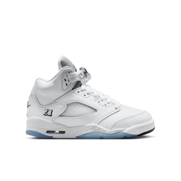 Air Jordan 5 Retro GS 'White Metallic'