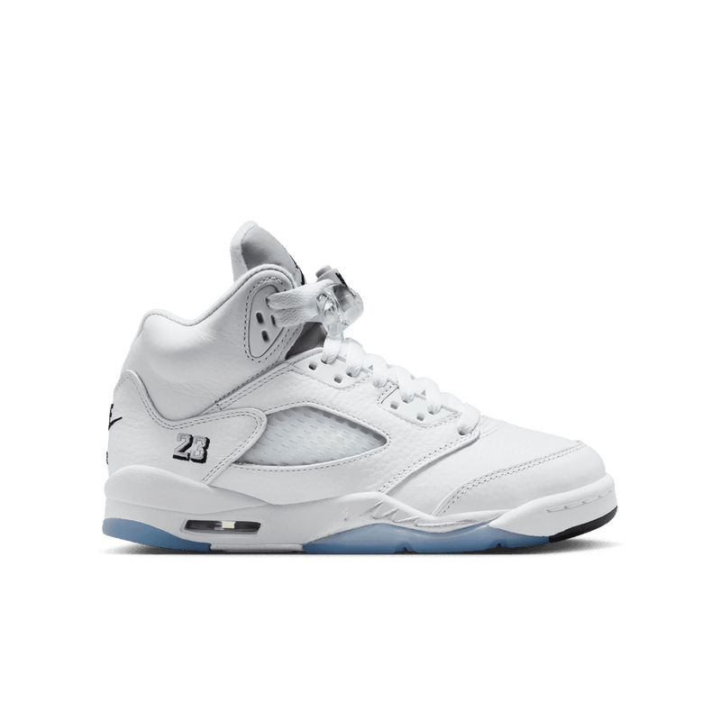 Air Jordan 5 Retro GS 'White Metallic'