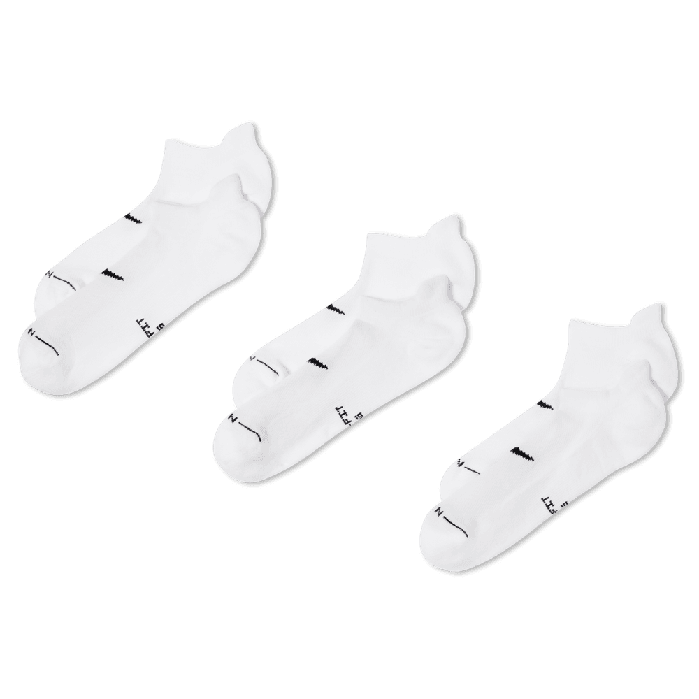 Everyday Elevated No-Show Socks (3 Pairs) 'White'