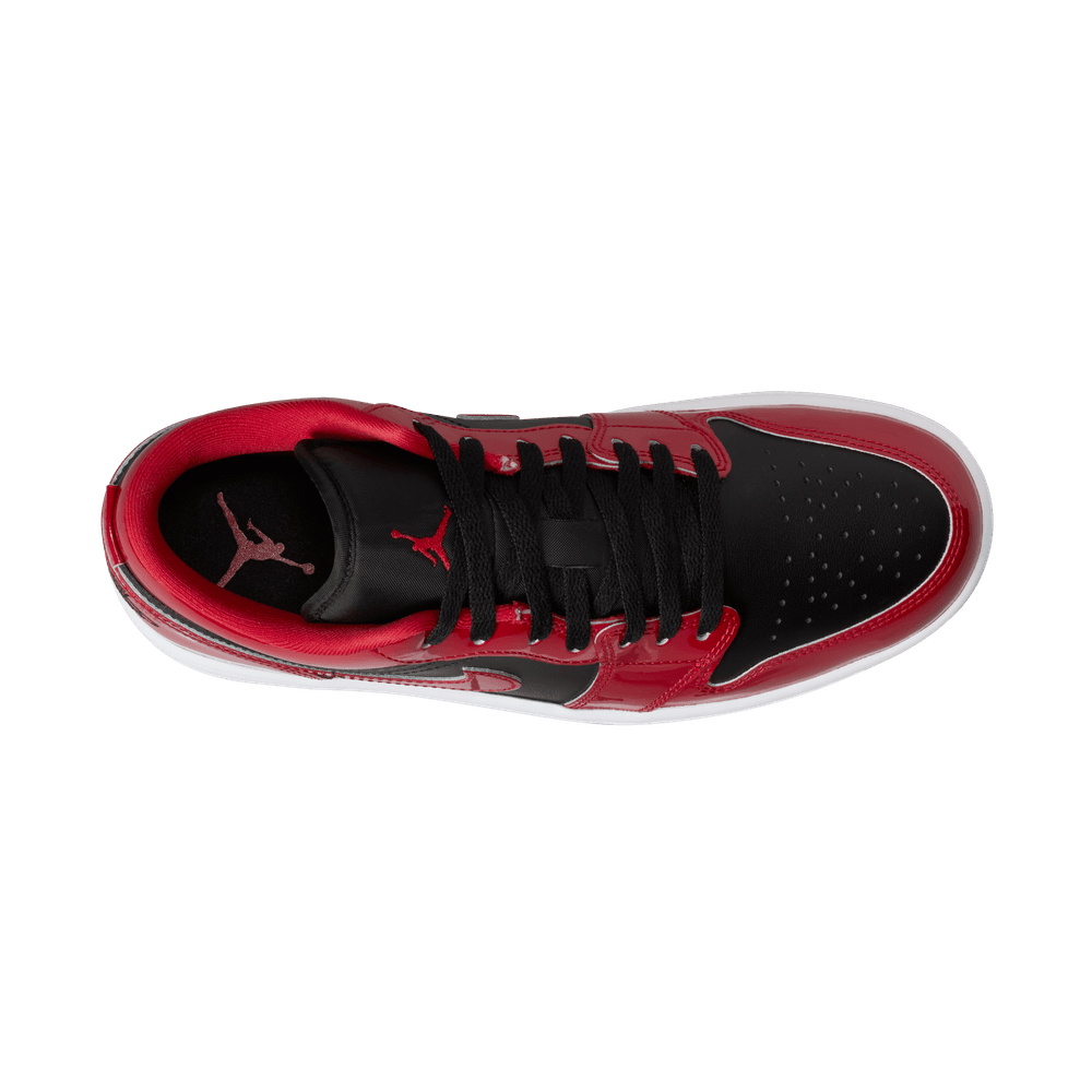 Air Jordan 1 Low SE 'Patent Varsity Red Black'