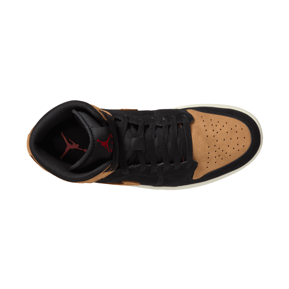 Air Jordan 1 Mid 'Black Flax'