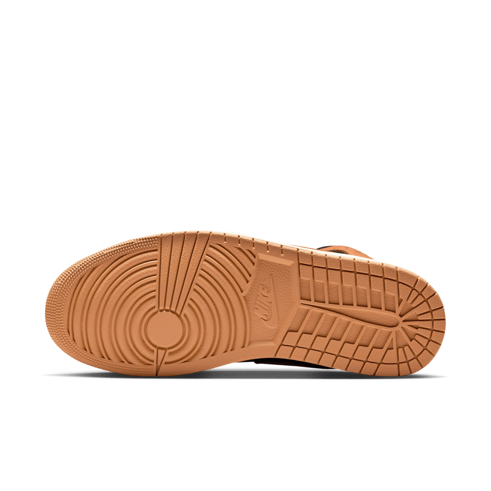 Air Jordan 1 Mid 'Black Flax'