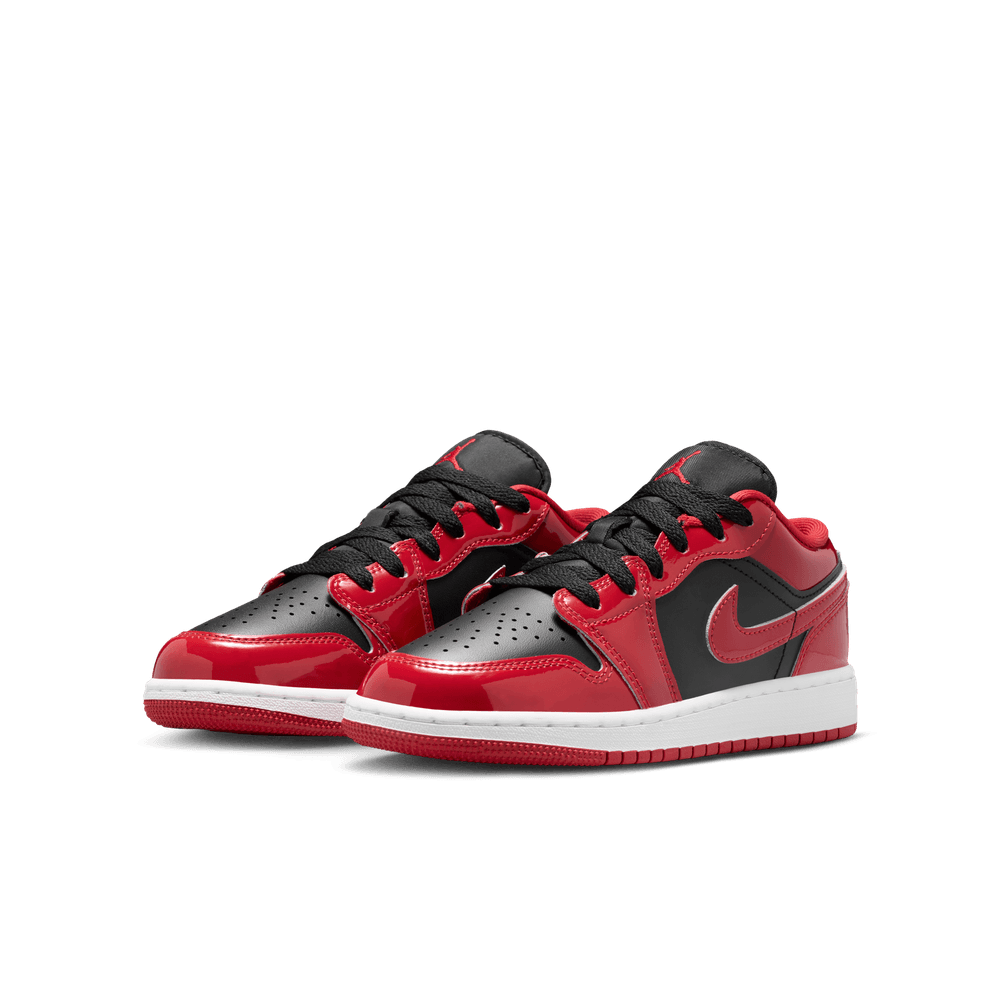 Air Jordan 1 Low SE GS 'Black White Varsity Red'