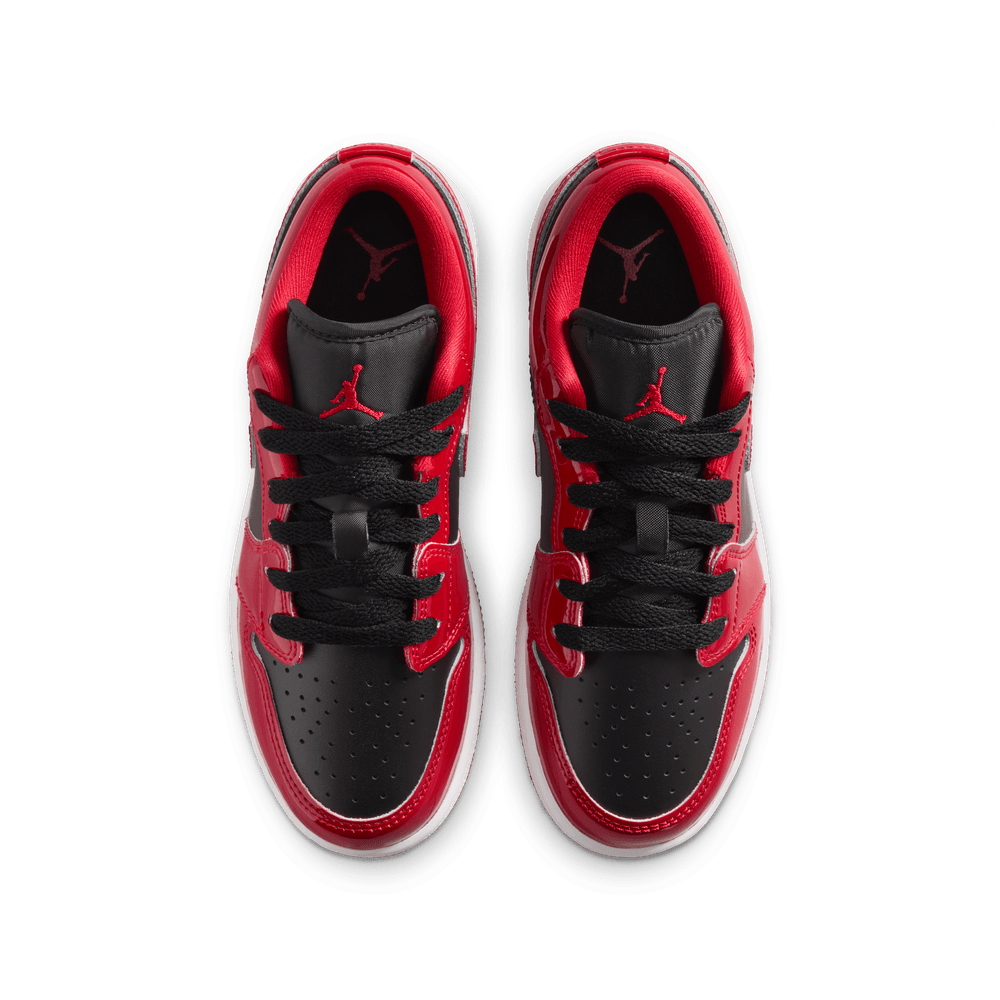 Air Jordan 1 Low SE GS 'Black White Varsity Red'