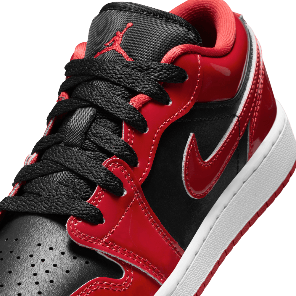 Air Jordan 1 Low SE GS 'Black White Varsity Red'