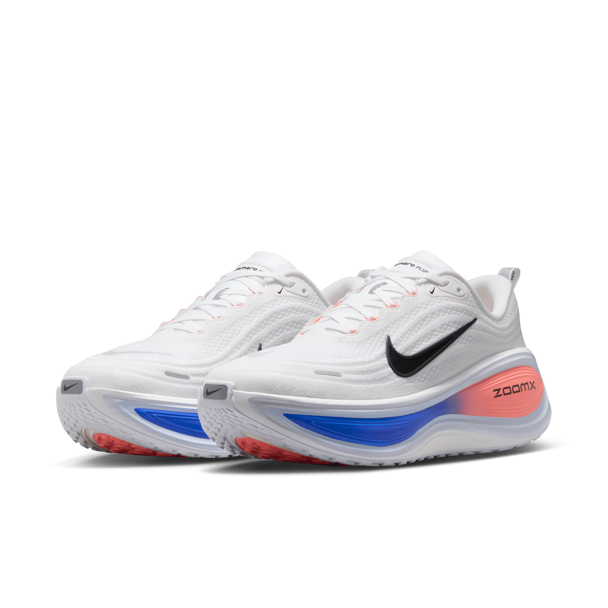 Vomero Plus 'White Atomic Pink Racer Blue'