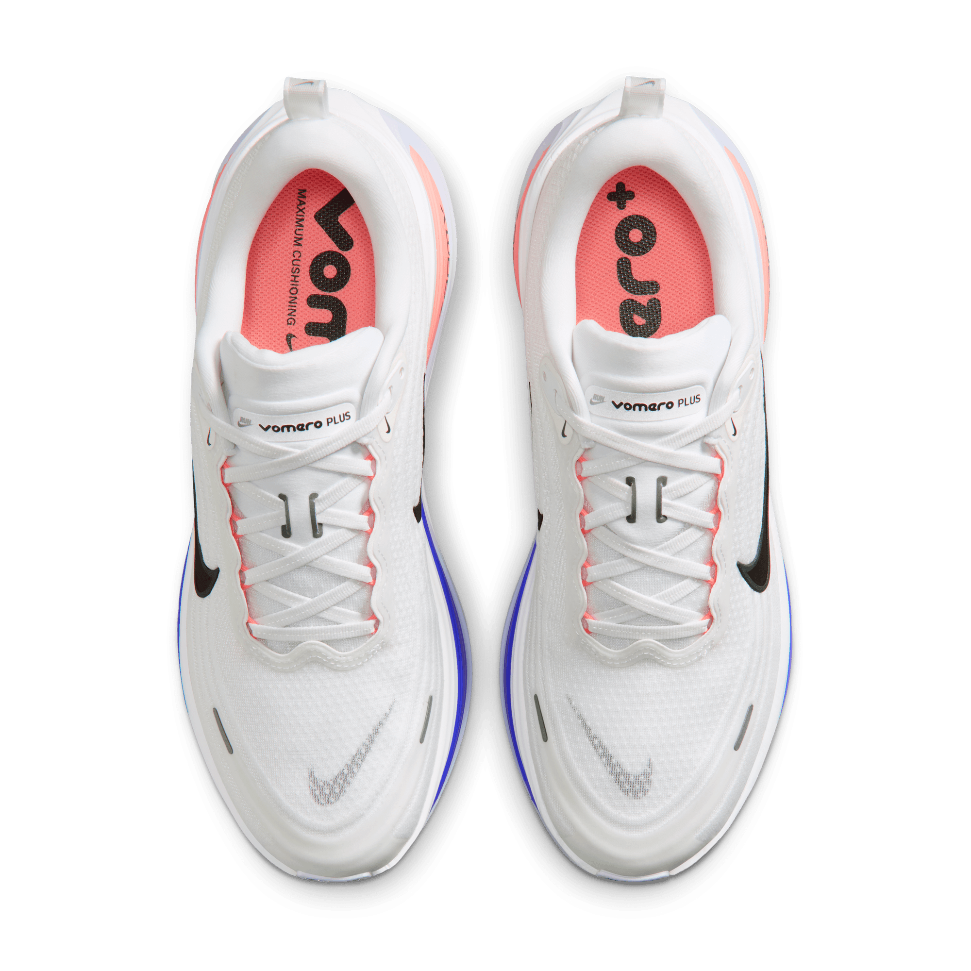 Vomero Plus 'White Atomic Pink Racer Blue'