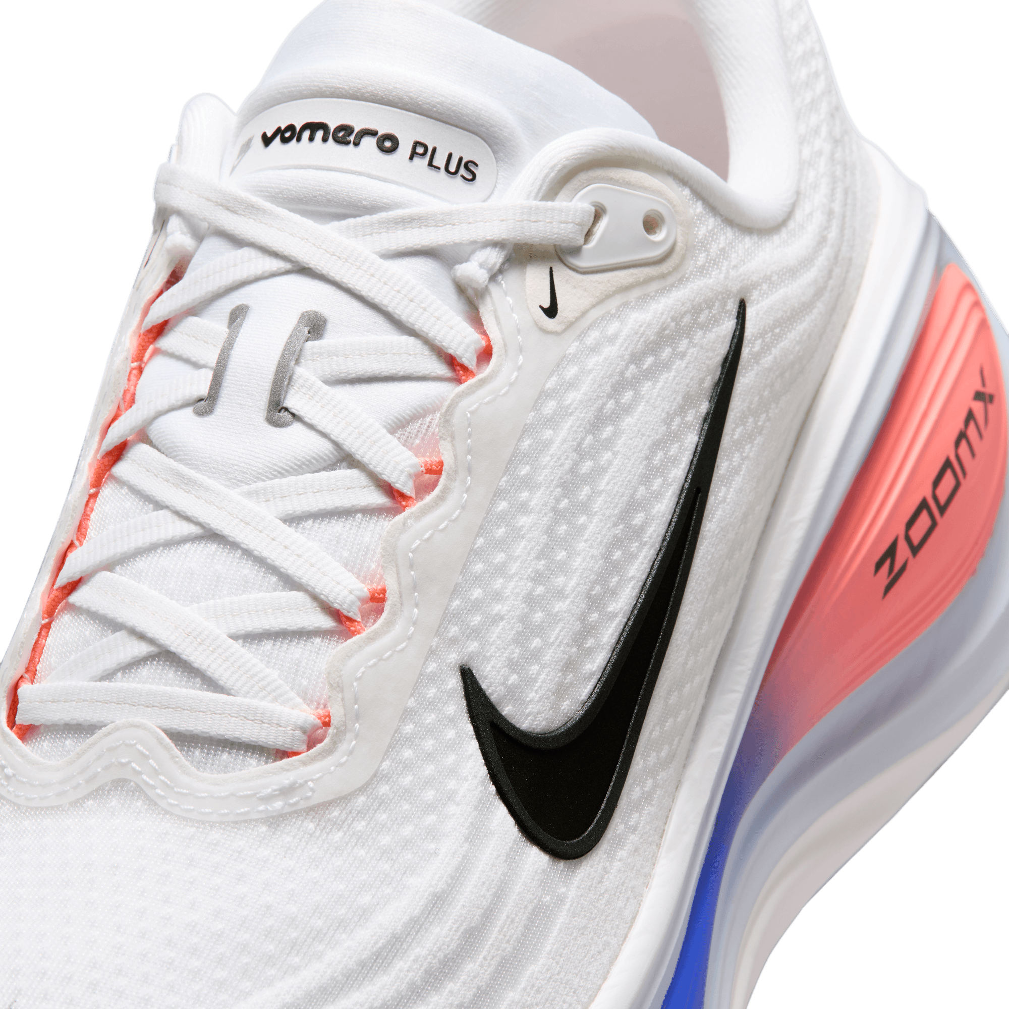 Vomero Plus 'White Atomic Pink Racer Blue'