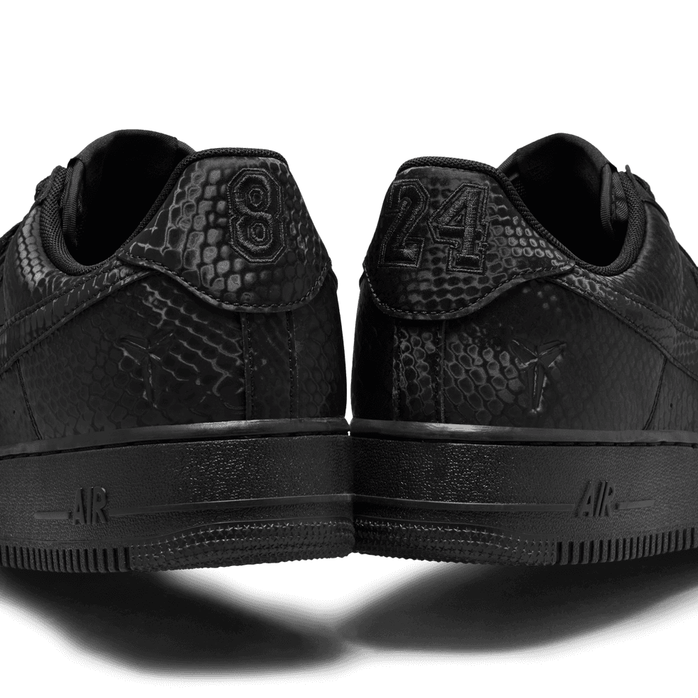 Kobe Bryant x Air Force 1 Low 'Triple Black'