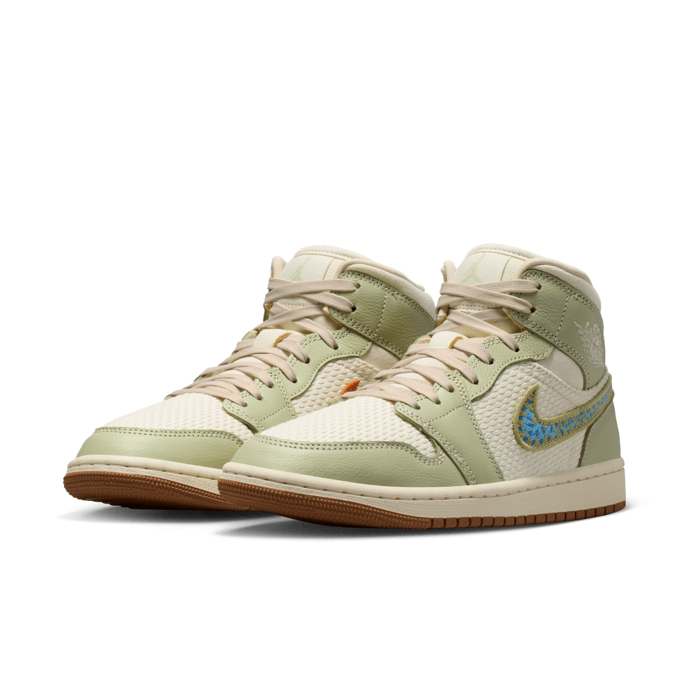 W Air Jordan 1 Mid SE 'Olive Aura'