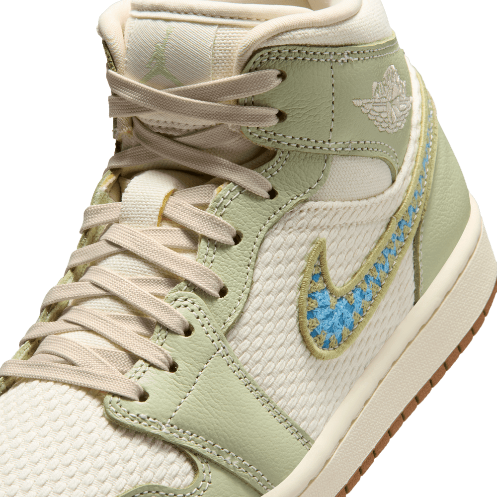 W Air Jordan 1 Mid SE 'Olive Aura'