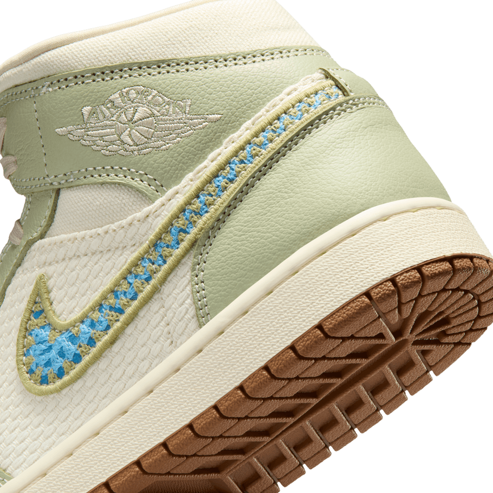 W Air Jordan 1 Mid SE 'Olive Aura'