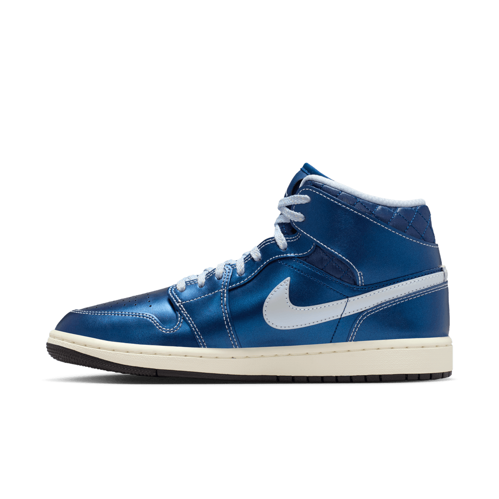 W Air Jordan 1 Mid SE 'Metallic Blue'
