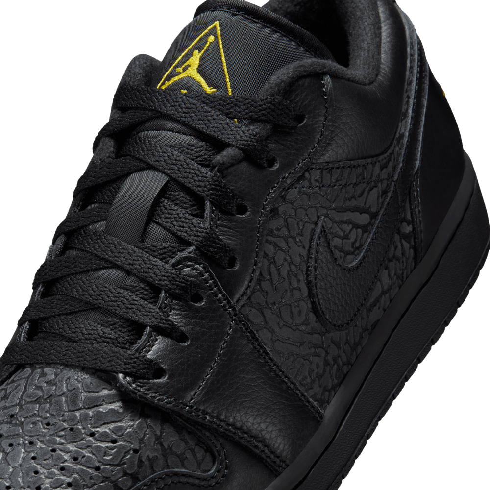 Air Jordan 1 Low SE 'Black Elephant Print'