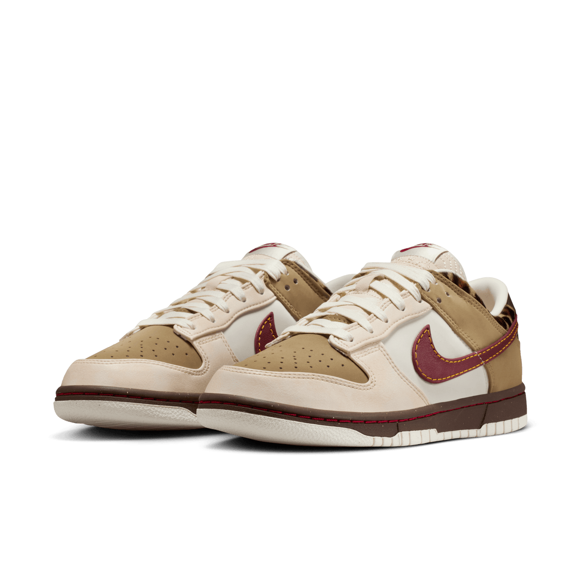 W Dunk Low 'Khaki Team Red'
