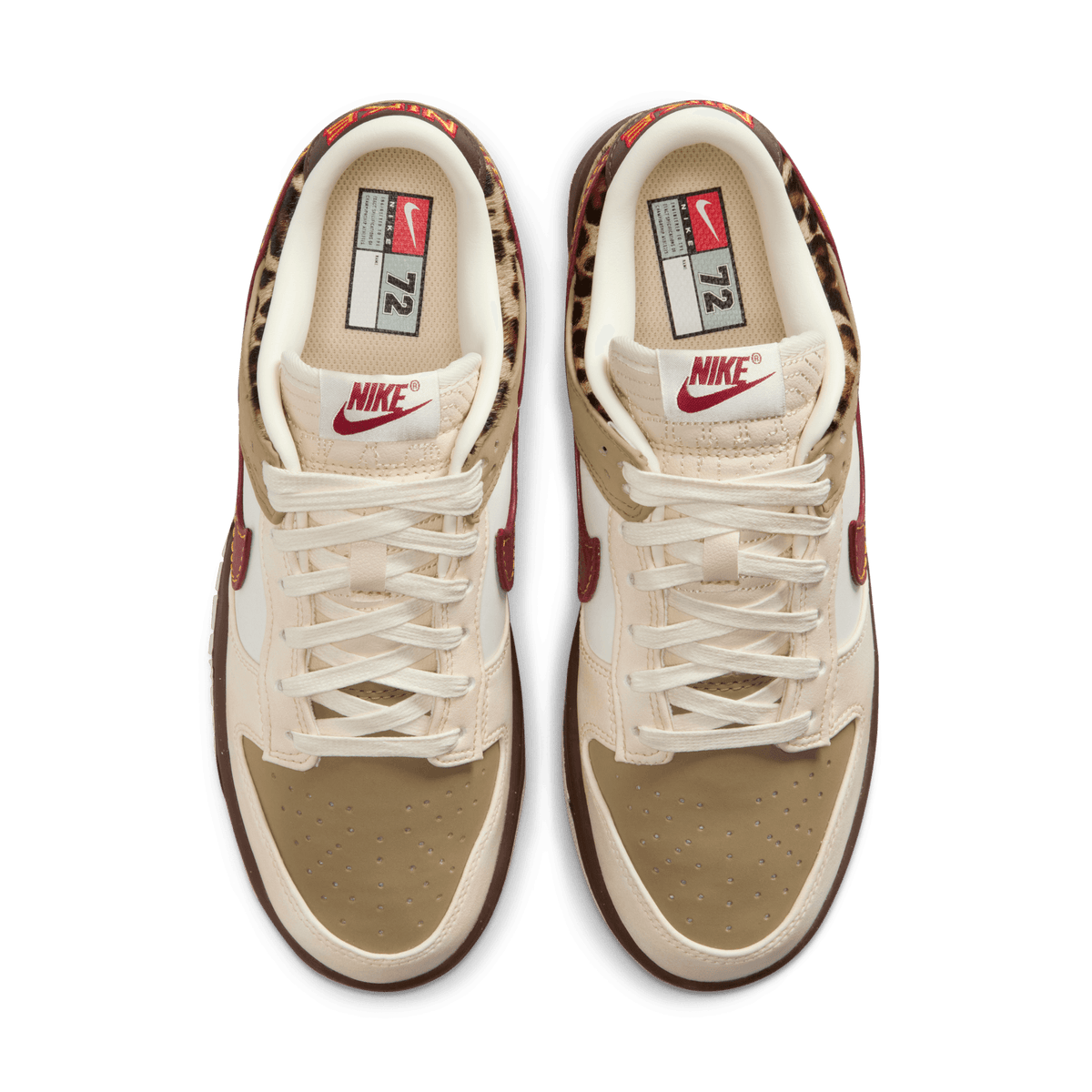 W Dunk Low 'Khaki Team Red'