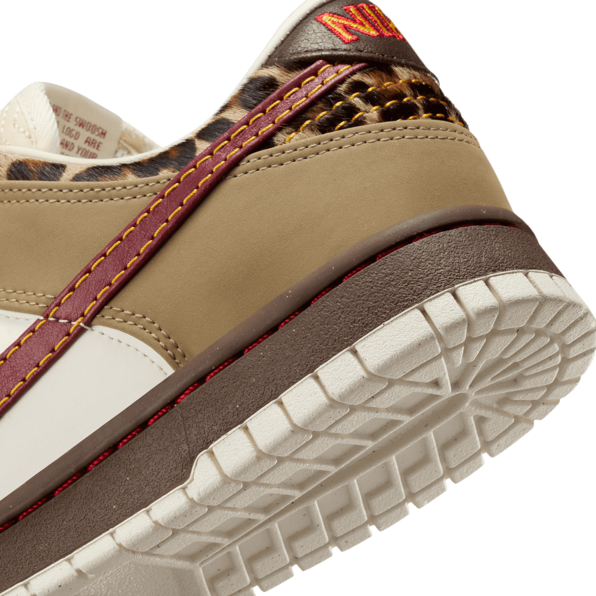 W Dunk Low 'Khaki Team Red'