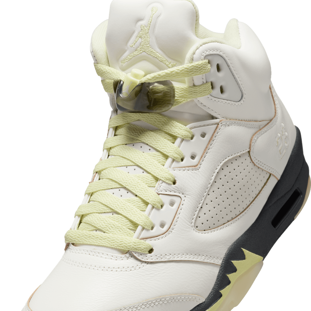 W Air Jordan 5 Retro 'Luminous Green'