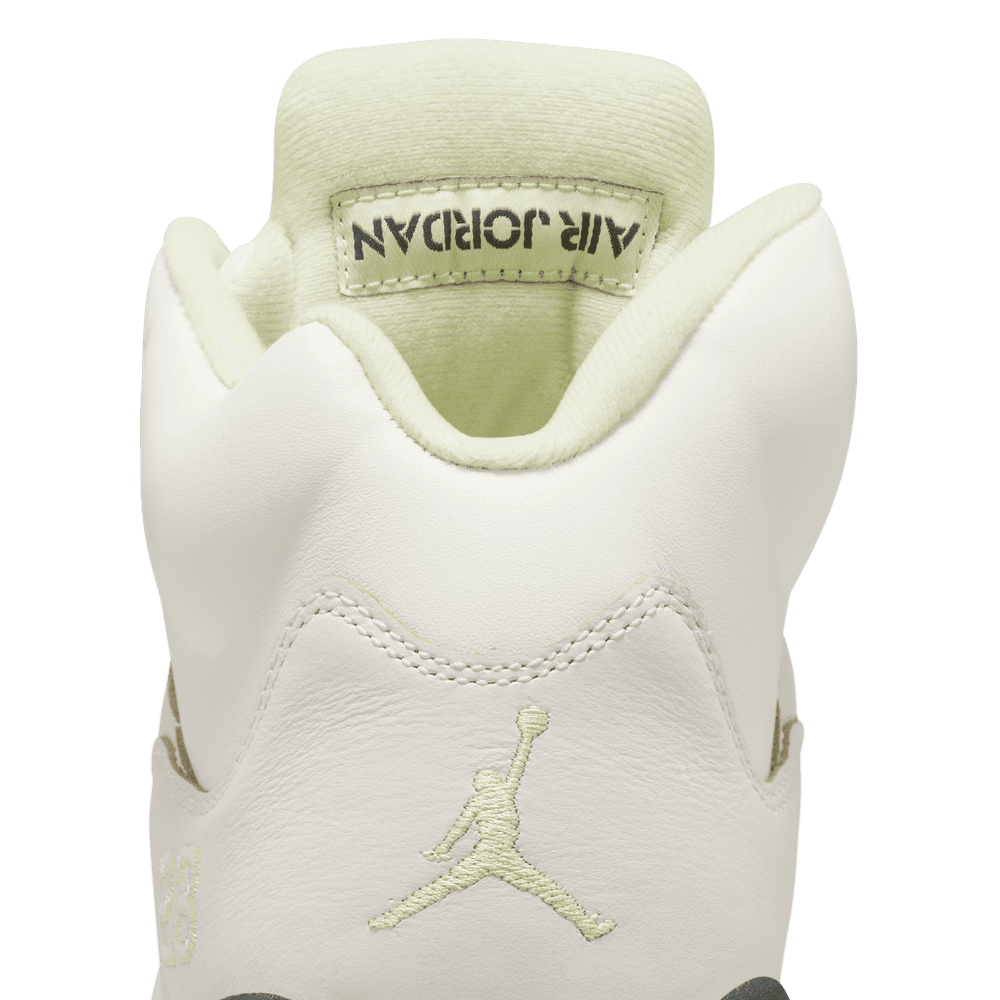 W Air Jordan 5 Retro 'Luminous Green'