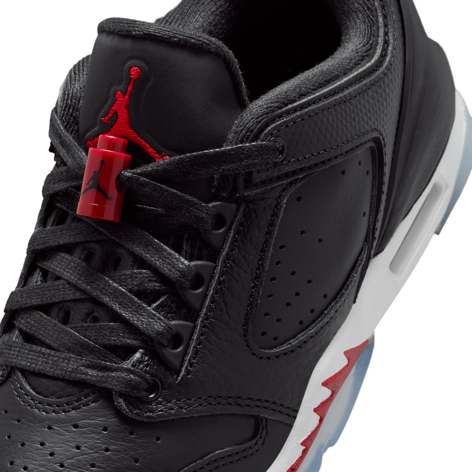 Air Jordan Sixty Plus Low GS 'Black Gym Red'