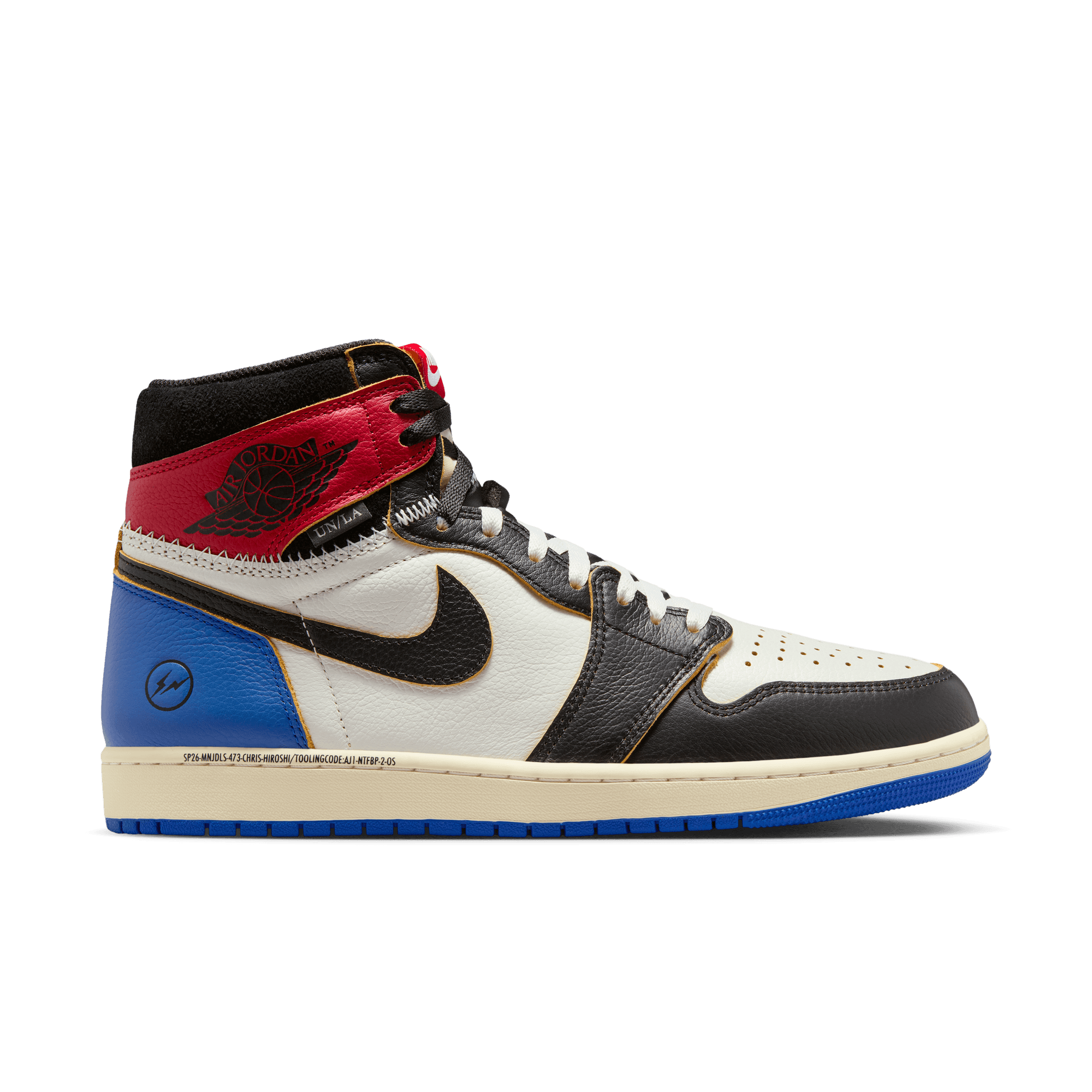 Fragment Design x Union LA x Air Jordan 1 Retro High OG 'Varsity Red'
