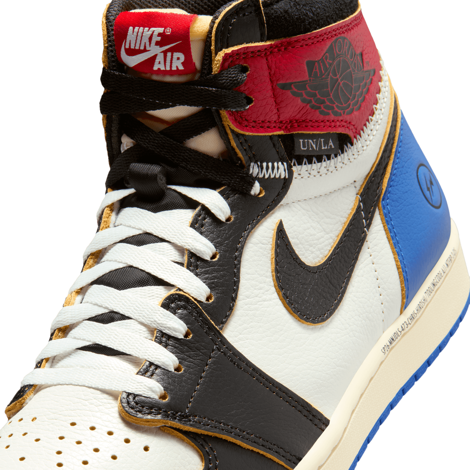 Fragment Design x Union LA x Air Jordan 1 Retro High OG 'Varsity