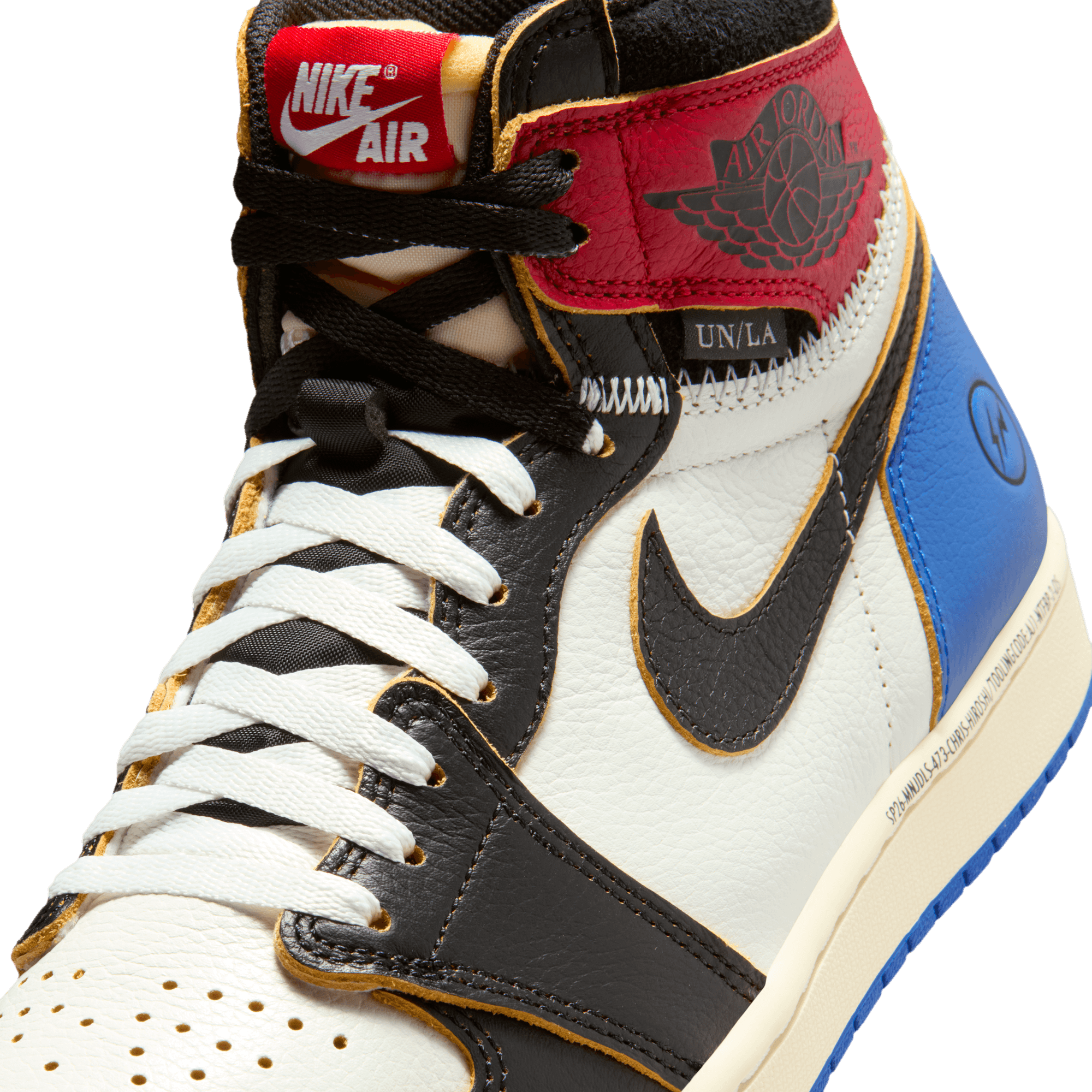 Fragment Design x Union LA x Air Jordan 1 Retro High OG 'Varsity Red'