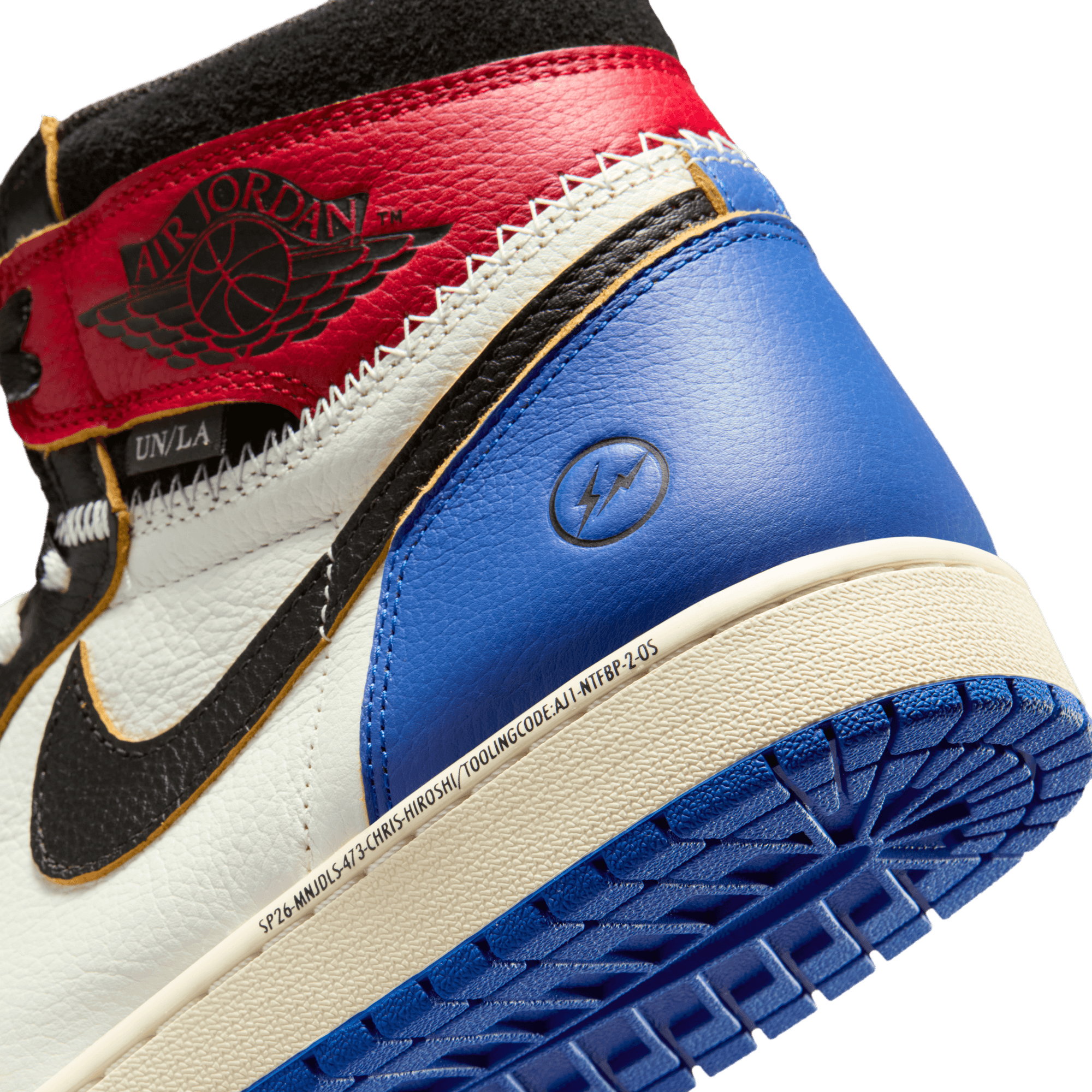 Fragment Design x Union LA x Air Jordan 1 Retro High OG 'Varsity Red'