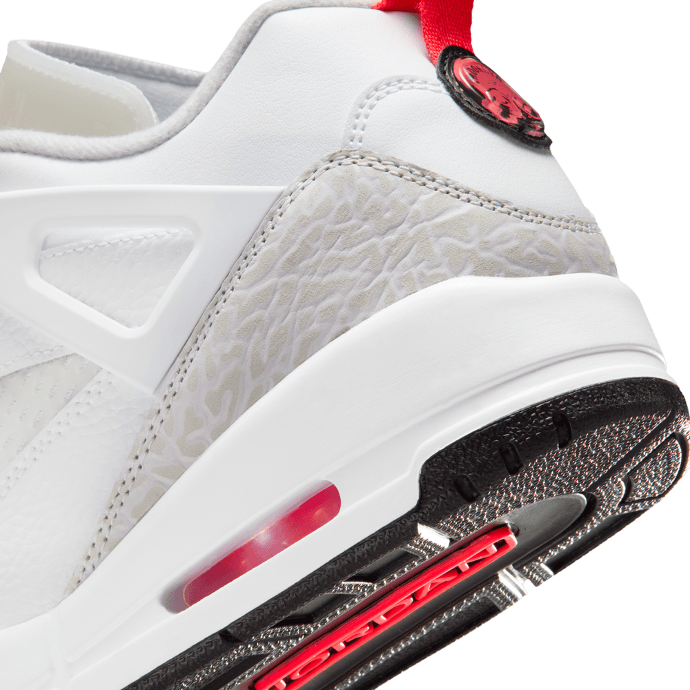 Jordan Spizike Low 'White Bright Crimson'