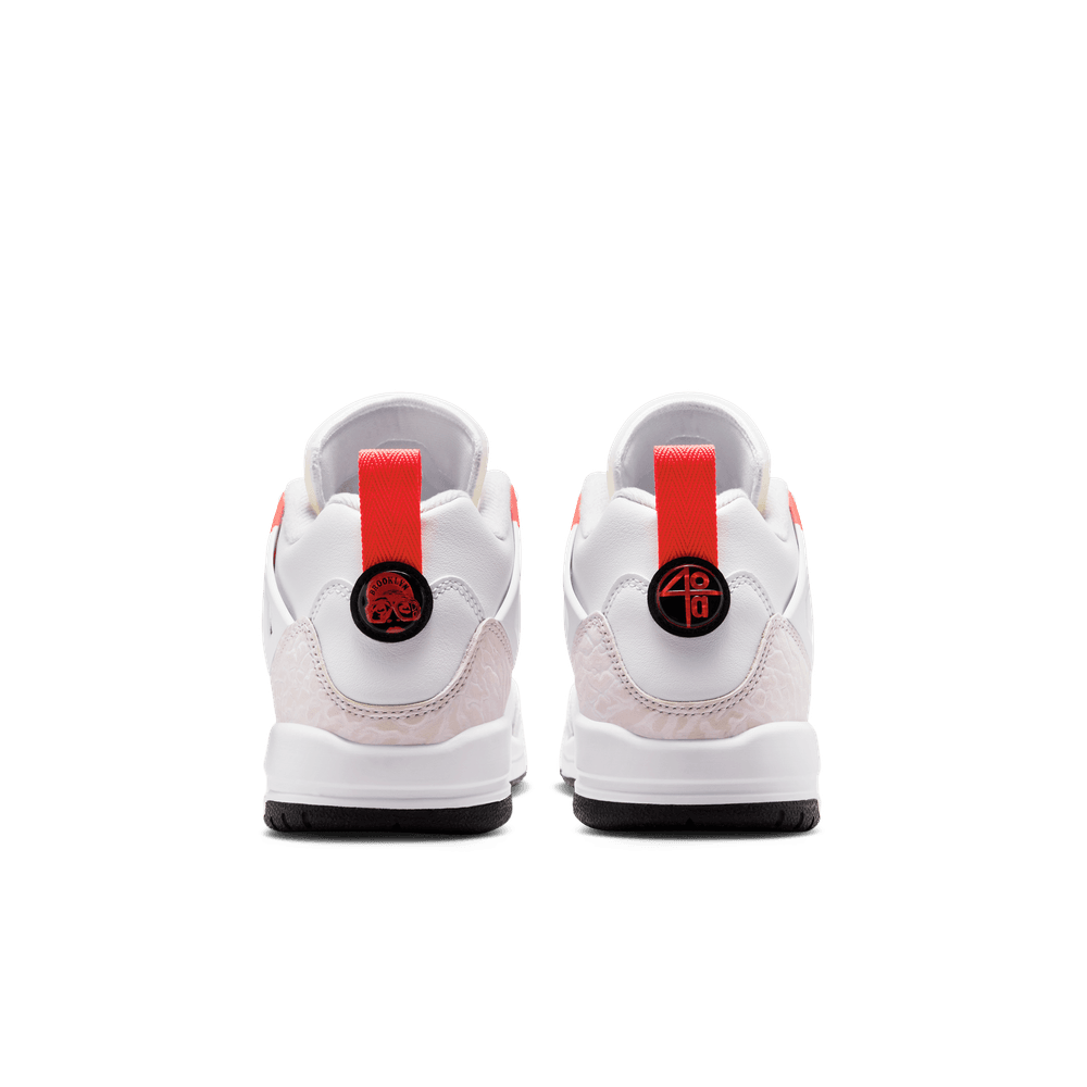 Jordan Spizike Low GS 'White Bright Crimson'