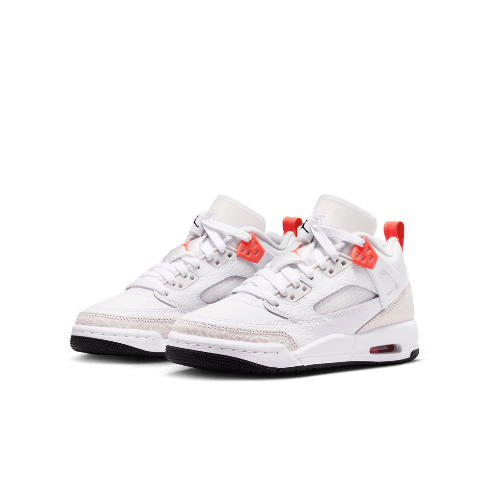 Jordan Spizike Low GS 'White Bright Crimson'