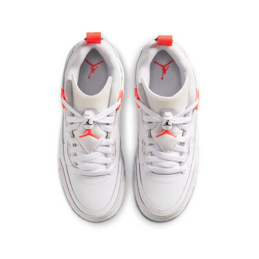 Jordan Spizike Low GS 'White Bright Crimson'