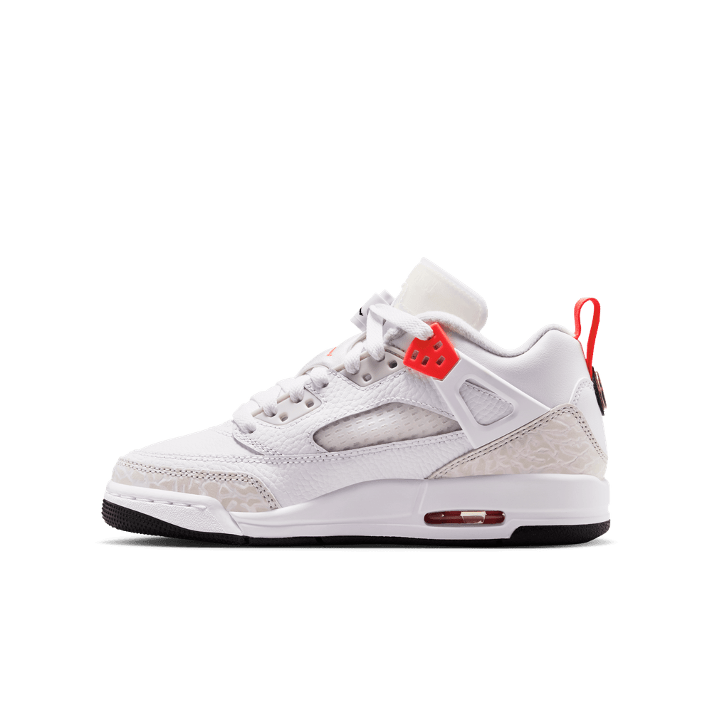Jordan Spizike Low GS 'White Bright Crimson'